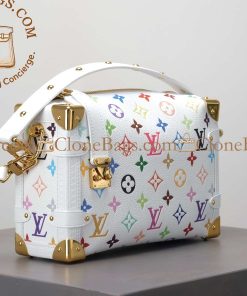 Alternative view of Louis Vuitton Replica Designer Bags 1:1 M14046 LV x TM Side Trunk MM