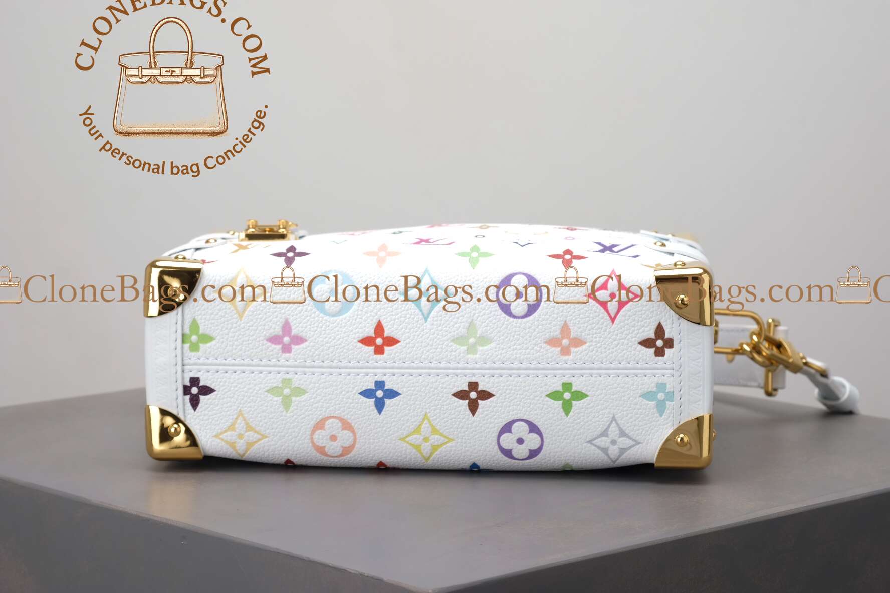 Louis Vuitton Replica Designer Bags 1:1 M14046 LV x TM Side Trunk MM - Image 8