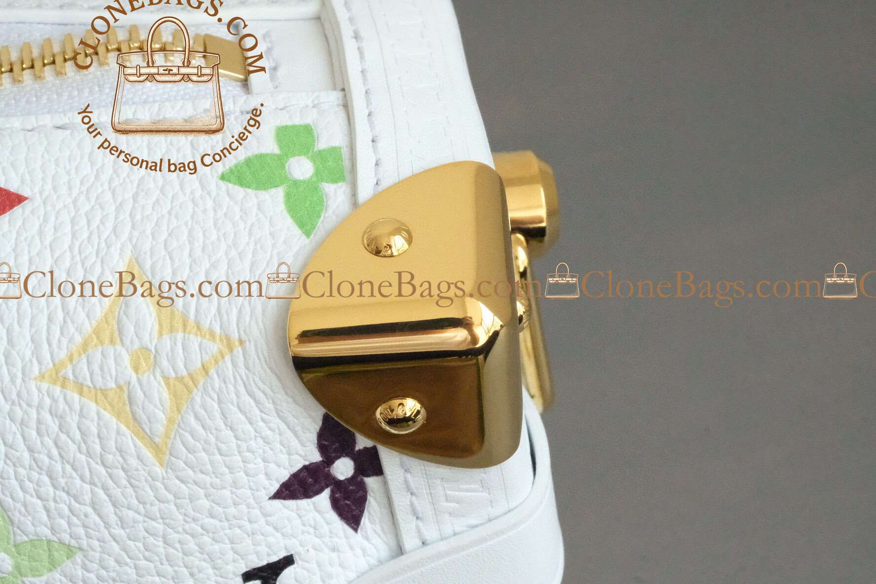 Louis Vuitton Replica Designer Bags 1:1 M14046 LV x TM Side Trunk MM - Image 6