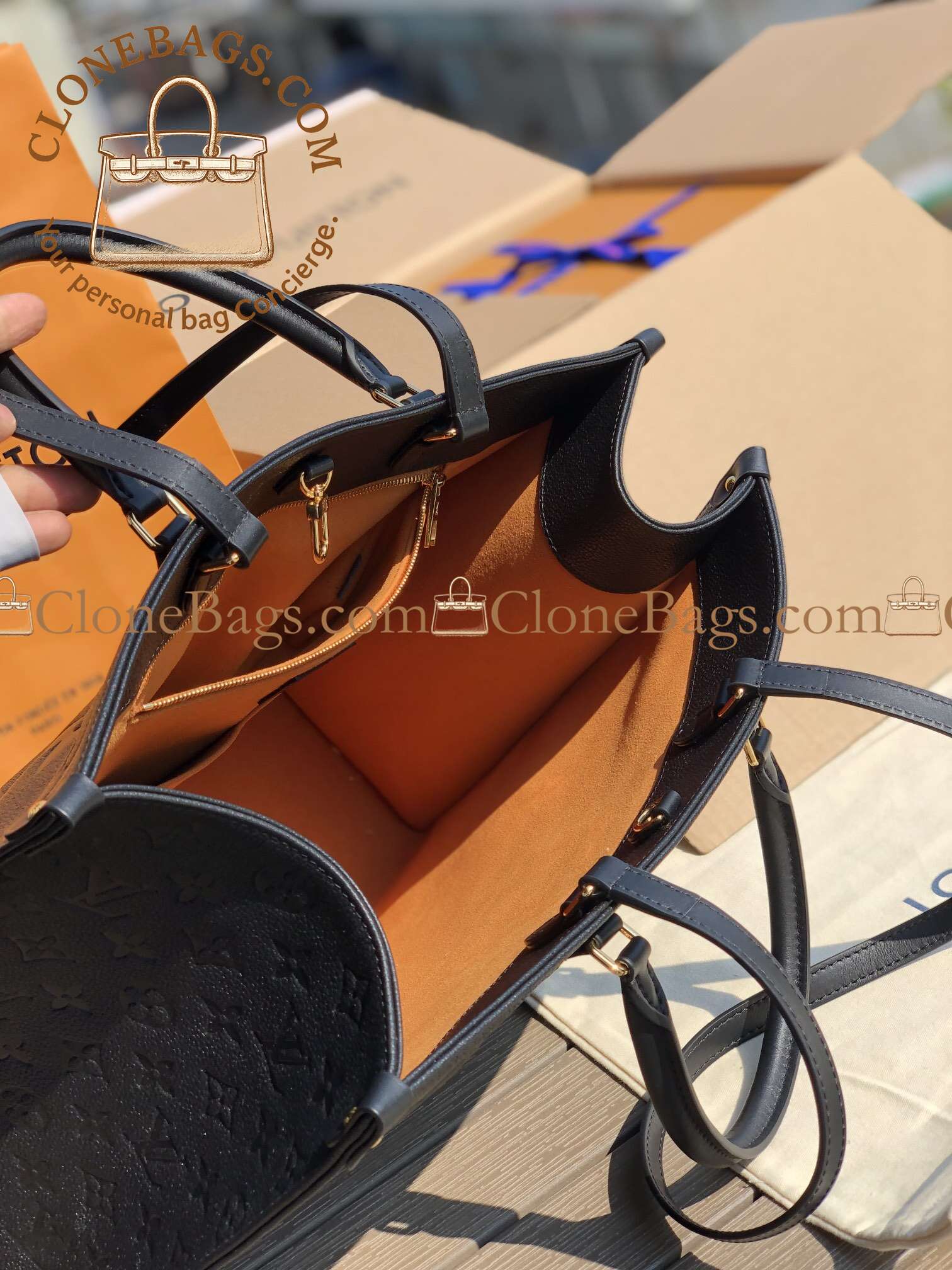 Louis Vuitton Replica Designer Bags 1:1 M44925 OnTheGo GM - Image 3