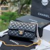 Replica Designer Bags 1:1 Chanel Single Flap Bag Black
