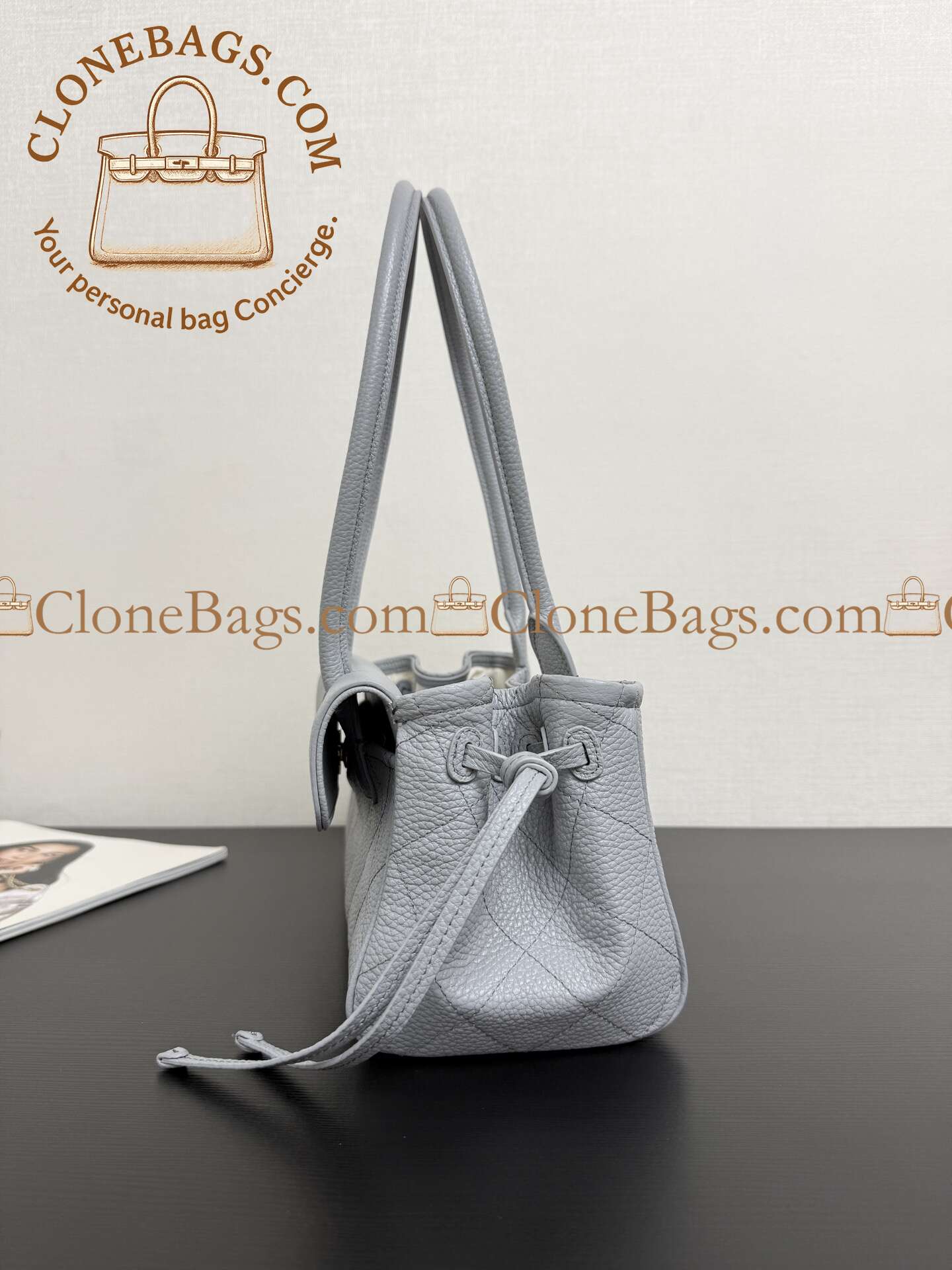 Chanel Replica Designer Bags 1:1 Grained Calfskin Urban Essentials Small Bag Grey - Image 6