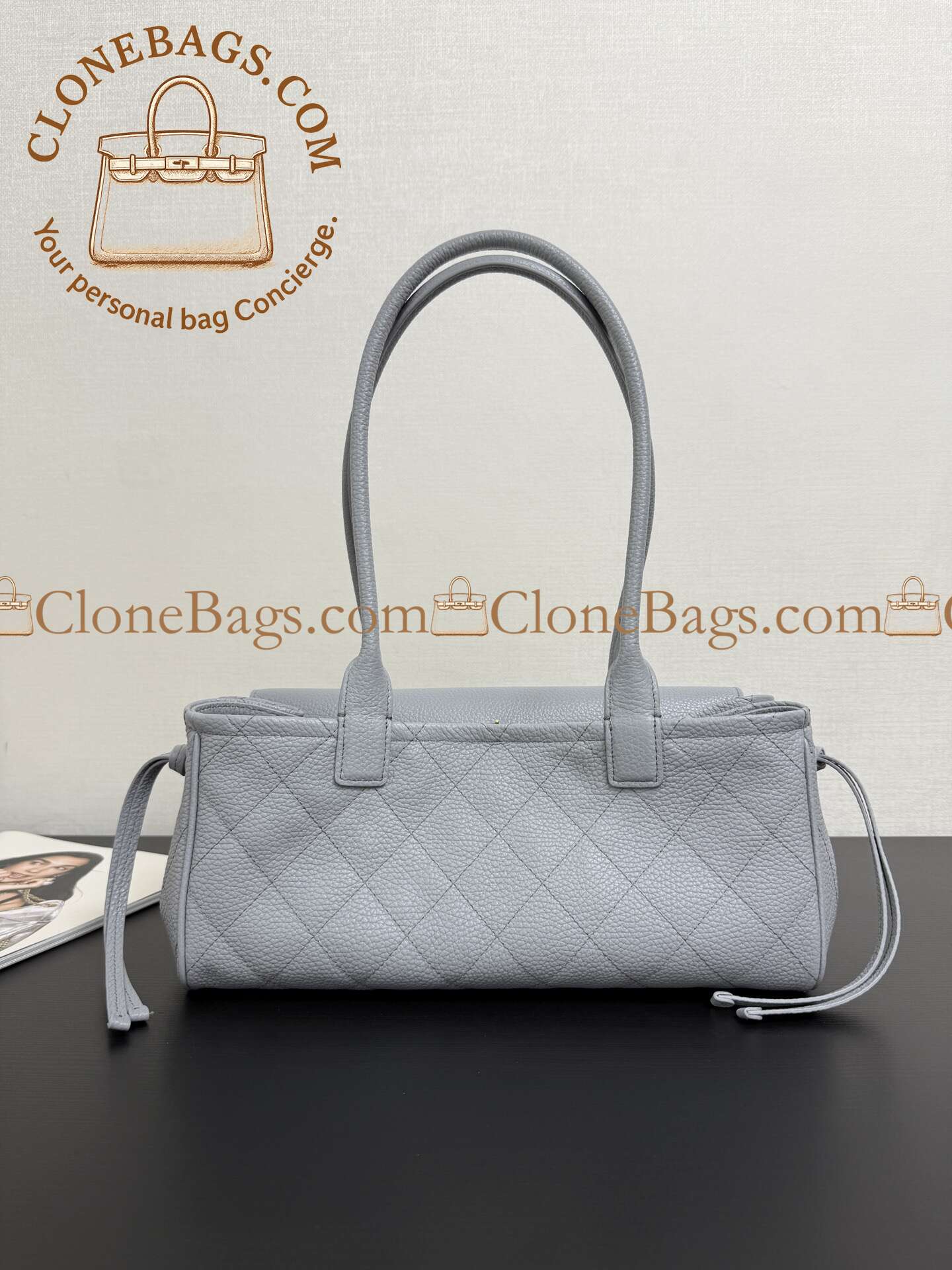 Chanel Replica Designer Bags 1:1 Grained Calfskin Urban Essentials Small Bag Grey - Image 7