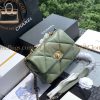 Replica Designer Bags 1:1 Chanel Quilted 19 Flap Green