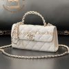 Replica Designer Bags 1:1 Chanel Caviar Quilted White