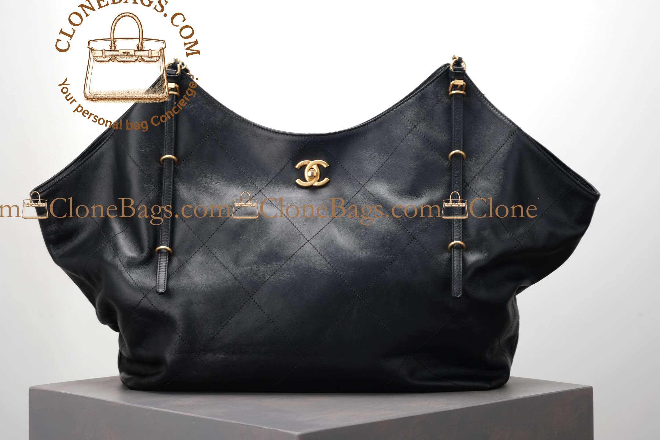 Replica Designer Bags 1:1 Chanel Coco Bag Black