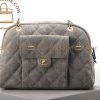 Replica Designer Bags 1:1 Chanel Washed Denim Bowling Bag