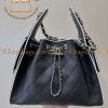 Replica Designer Bags 1:1 Chanel 25 Small Handbag Black & White