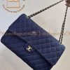 Replica Designer Bags 1:1 Chanel Maxi Flapbag Dark Blue 