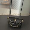 Replica Designer Bags 1:1 Chanel Caviar Small Hobo Bag Black