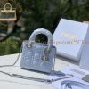 Replica Designer Bags – Dior Ice Blue Cannage Lambskin