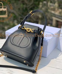 Replica Designer Bags – Dior Calfskin CD Medium Black