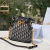 Replica Designer Bags – Dior Blue Medium Bucket Bag