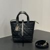 Replica Designer Bags – Dior Small Black Macrocannage Calfskin