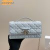 Replica Designer Bags – Dior Ice Blue Mini Bag