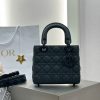Replica Designer Bags – Dior Small Lady Dior Bag Black