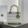 Replica Designer Bags – Dior Small Lady Dior Bag Latte