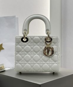 Replica Designer Bags – Dior Small Lady Dior Bag Latte