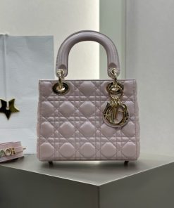 Replica Designer Bags – Dior Small Lady Dior Bag Pink