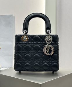 Replica Designer Bags – Dior Small Lady Dior Tote Black