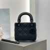 Replica Designer Bags – Dior Mini Lady Dior Bag Black