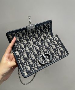 Alternative view of Dior Replica Designer Bags 1:1 30 Montaigne East-West Bag with Chain Oblique Jacquard &  Calfskin