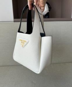 Alternative view of Prada Replica Designer Bags 1:1 White Mini leather handbag