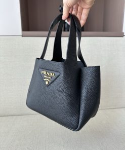 Alternative view of Prada Replica Designer Bags 1:1 Black Mini leather handbag