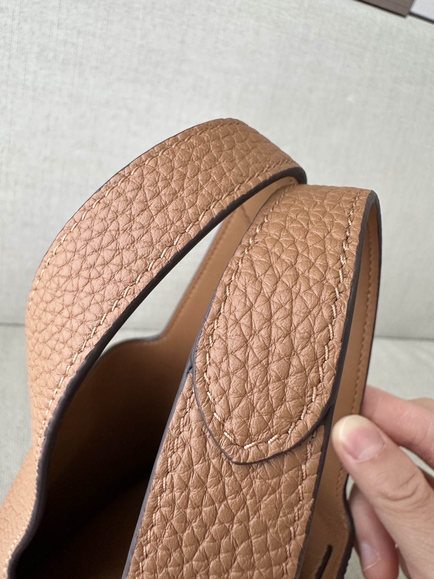 Prada Replica Designer Bags 1:1 Caramel Mini leather handbag - Image 8