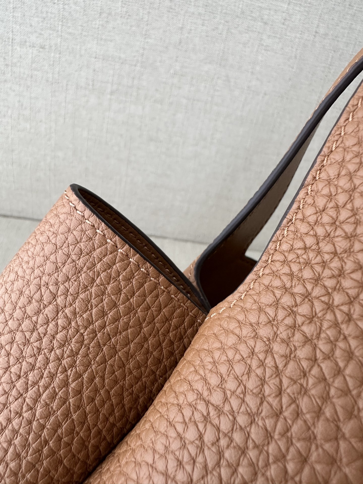 Prada Replica Designer Bags 1:1 Caramel Mini leather handbag - Image 7
