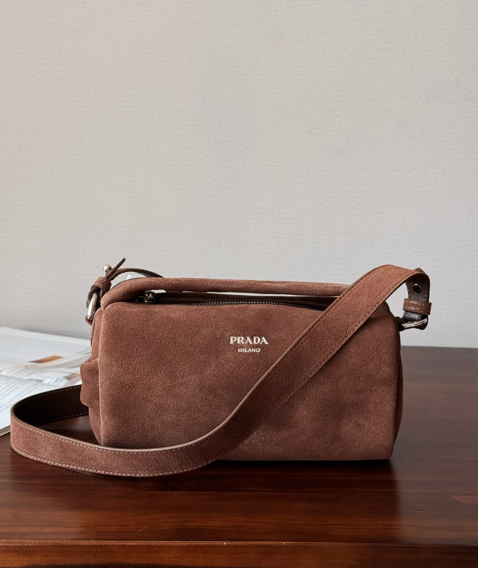 Replica Designer Bags - Prada Mini Leather Shoulder Bag