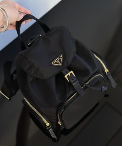 Replica Designer Bags – Prada Black backpack
