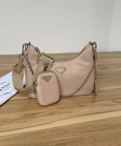 Replica Designer Bags – Prada Cameo Beige leather bag
