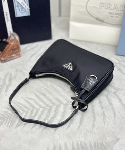 Alternative view of Prada Replica Designer Bags 1:1 Black Re-Nylon Re-Edition 2000 mini-bag