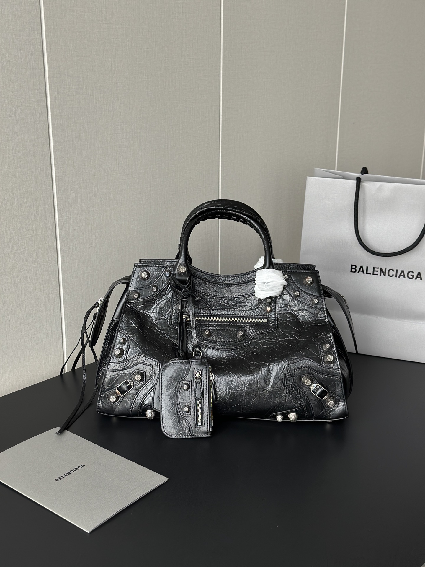 Replica Designer Bags – Balenciaga Black City Handbag
