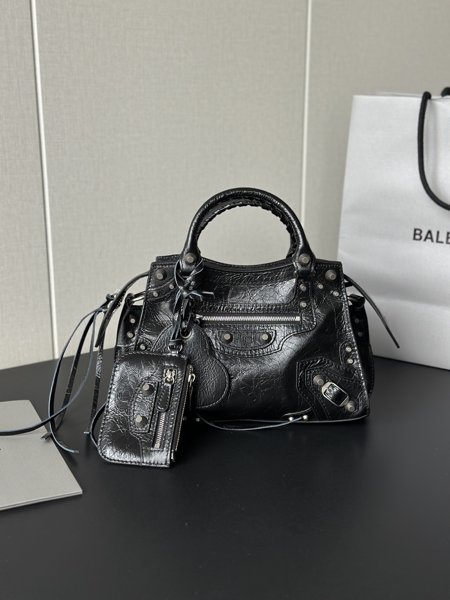 Replica Designer Bags – Balenciaga Black City Xs Handbag