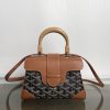 Replica Designer Bags 1:1 Goyard Saigon Mini Black & Tan