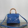 Replica Designer Bags 1:1 Goyard Saigon Mini Blue