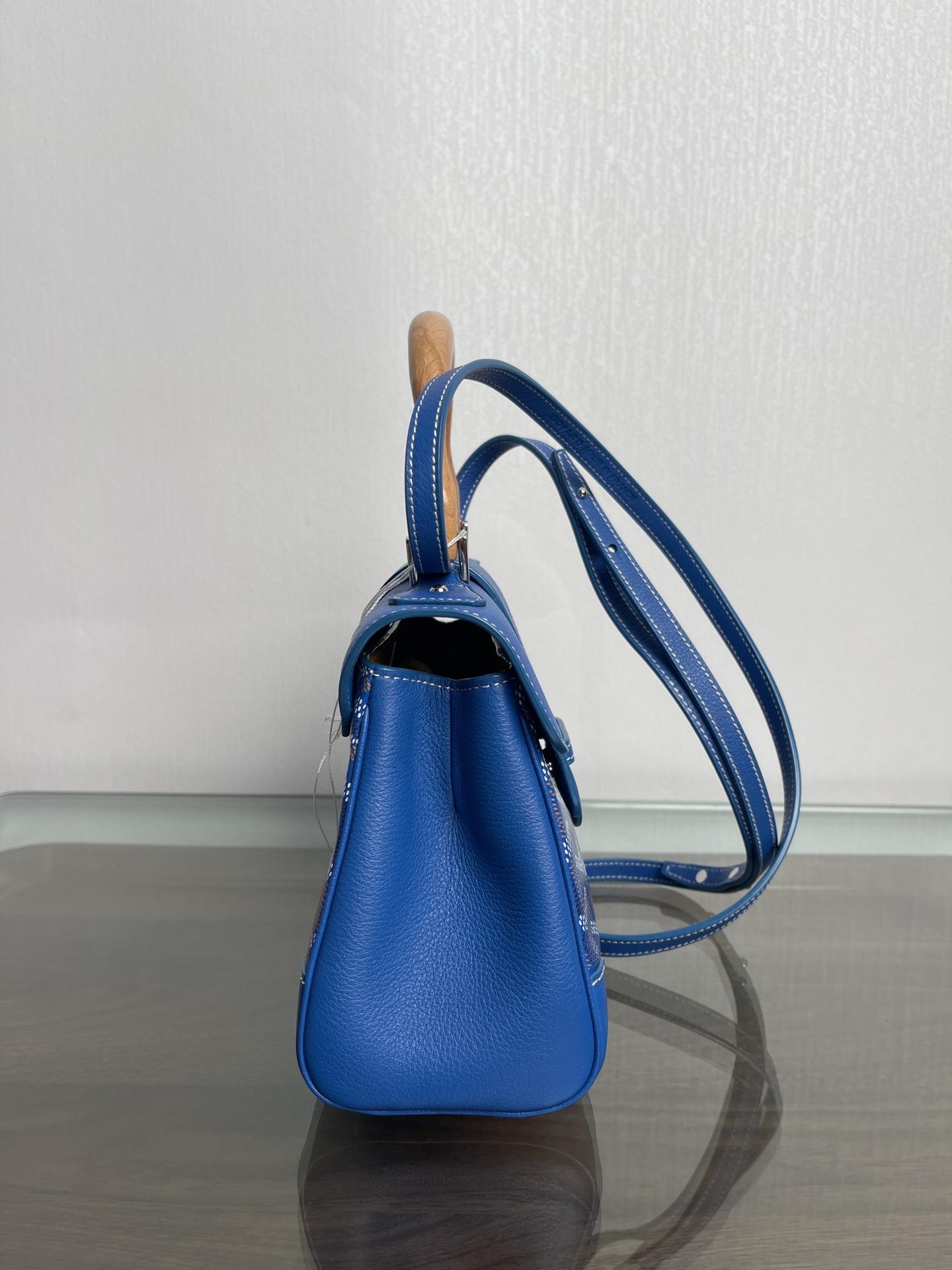 Goyard Replica Designer Bags 1:1 Saigon Mini 20*14.5*8.5cm Blue - Image 7