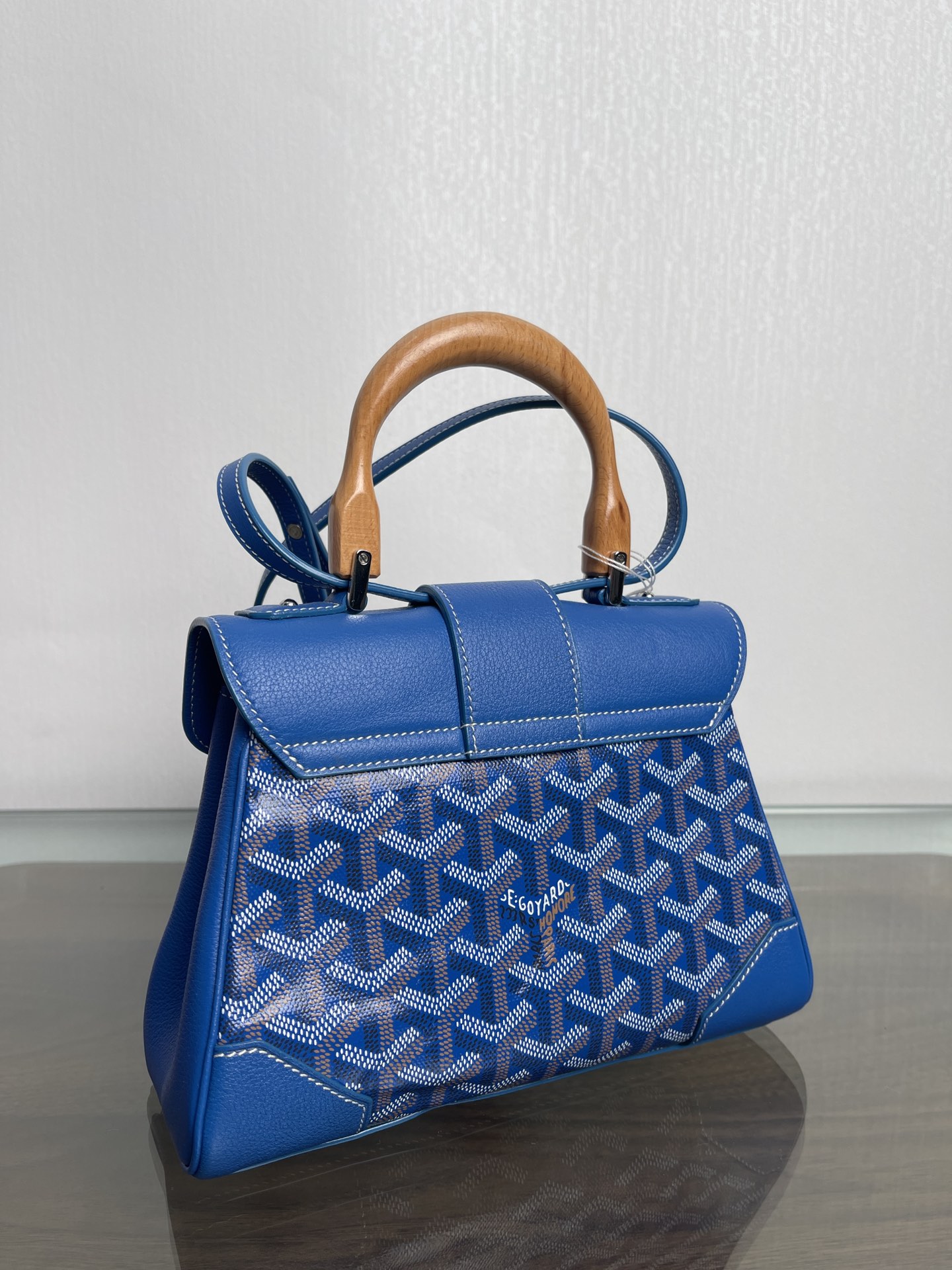 Goyard Replica Designer Bags 1:1 Saigon Mini 20*14.5*8.5cm Blue - Image 9