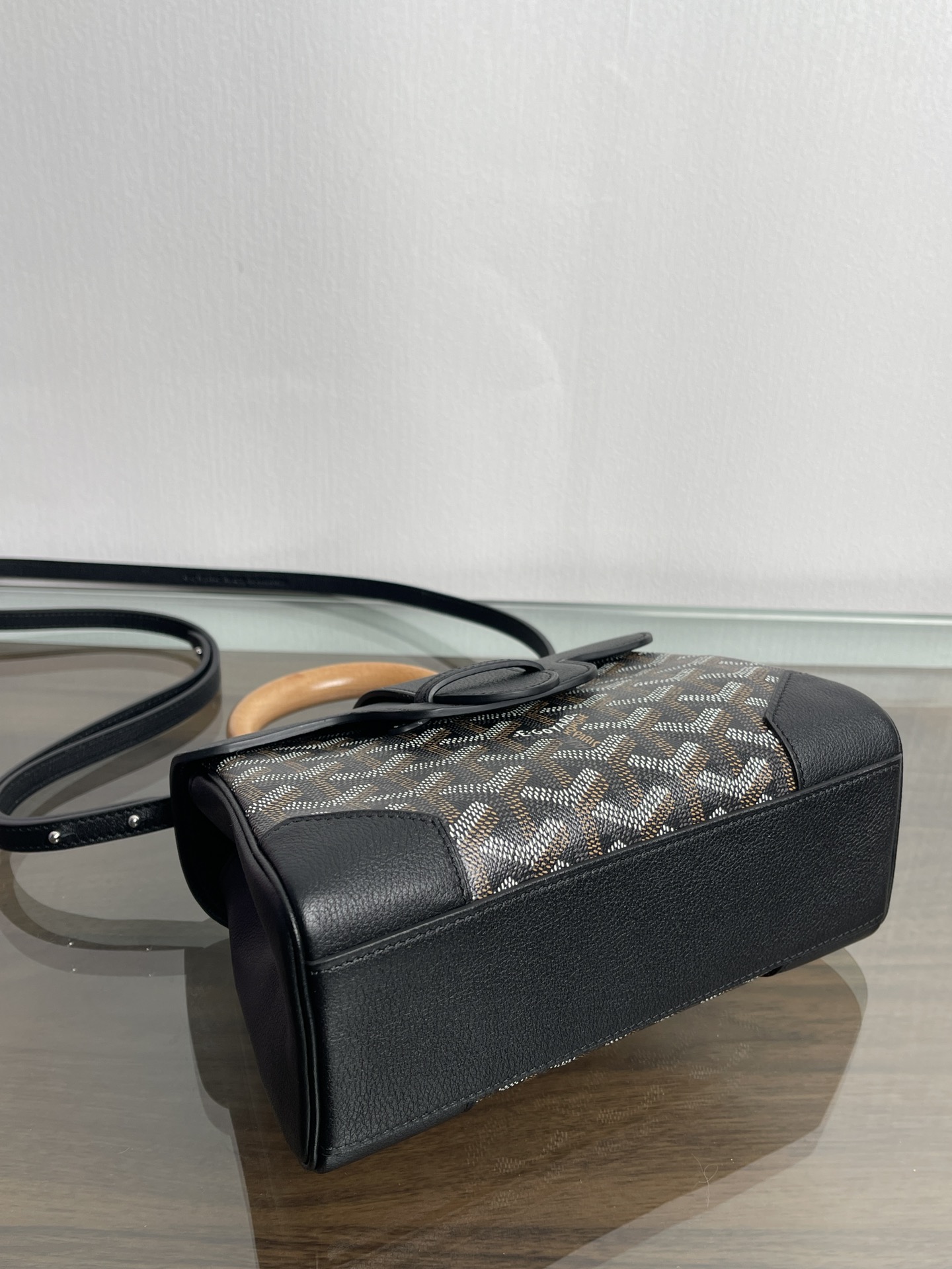 Goyard Replica Designer Bags 1:1 Saigon Mini 20*14.5*8.5cm Black - Image 6