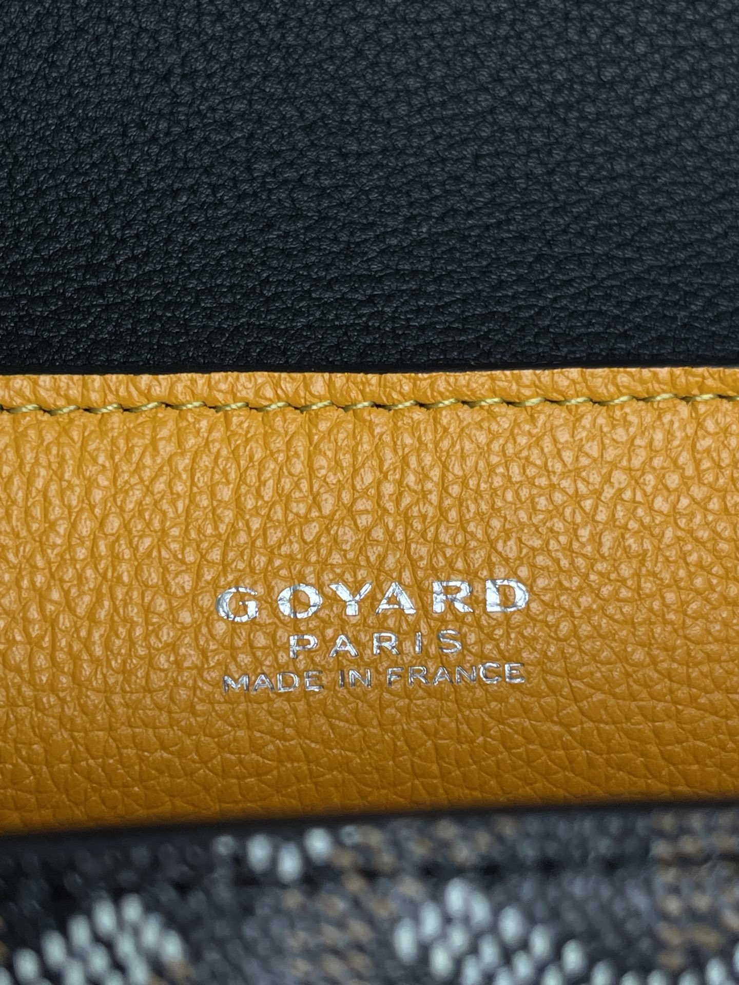 Goyard Replica Designer Bags 1:1 Saigon Mini 20*14.5*8.5cm Black - Image 5