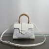 Replica Designer Bags 1:1 Goyard Saigon Mini White
