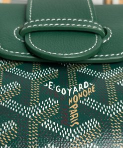 Alternative view of Goyard Replica Designer Bags 1:1 Saigon Mini 20*14.5*8.5cm Green
