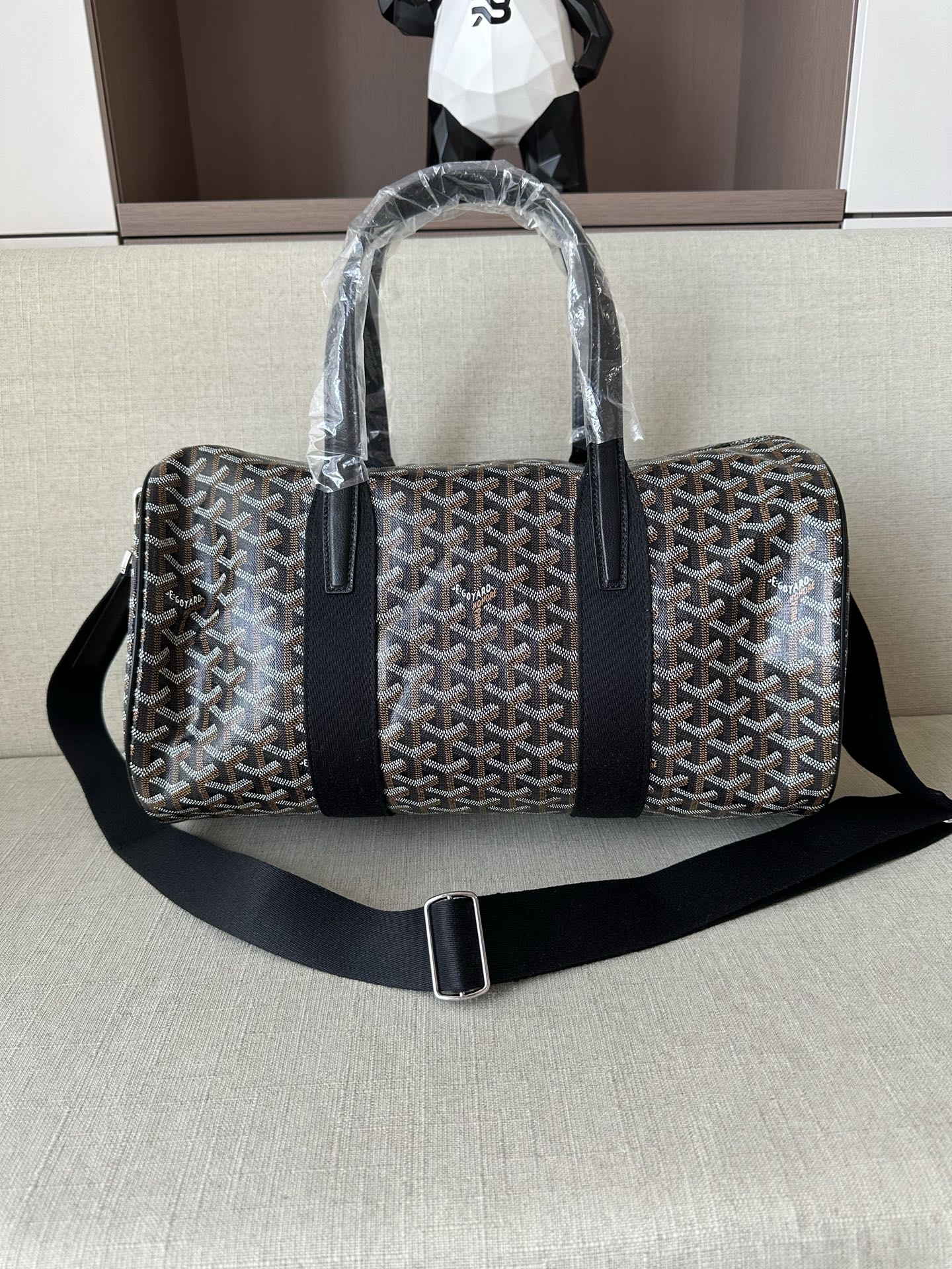 Replica Designer Bags 1:1 Goyard Black Sports Bag
