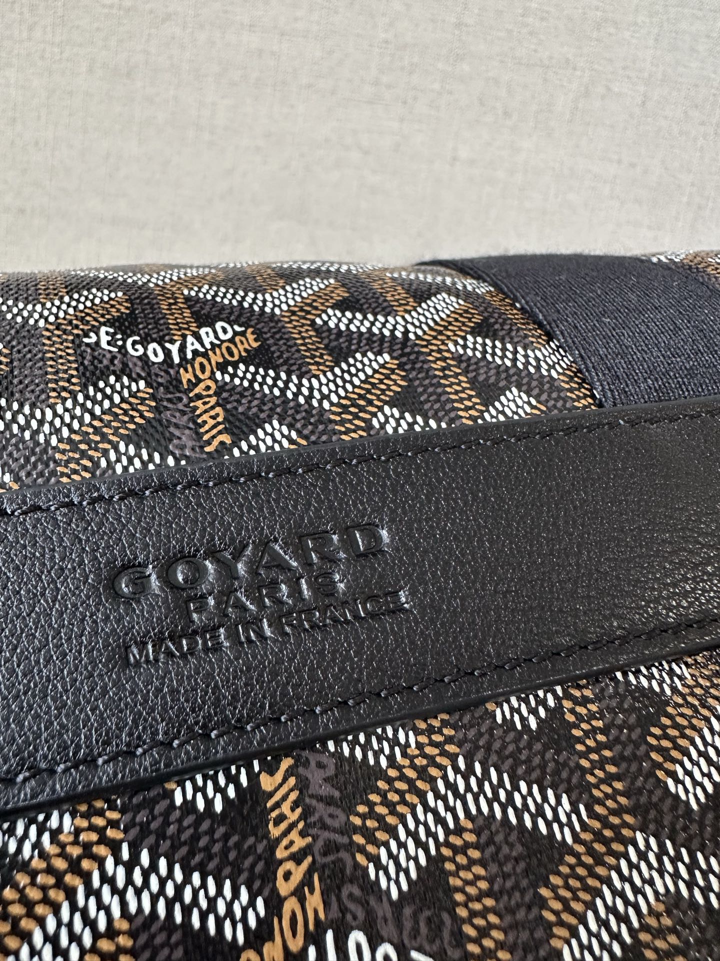 Goyard Replica Designer Bags 1:1 Barrel Sports Bag 40*23*23cm Black - Image 8