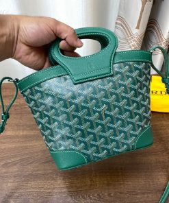 Alternative view of Goyard replica designer bag 1:1 Beluga Mini Bag 24*18*9cm Green