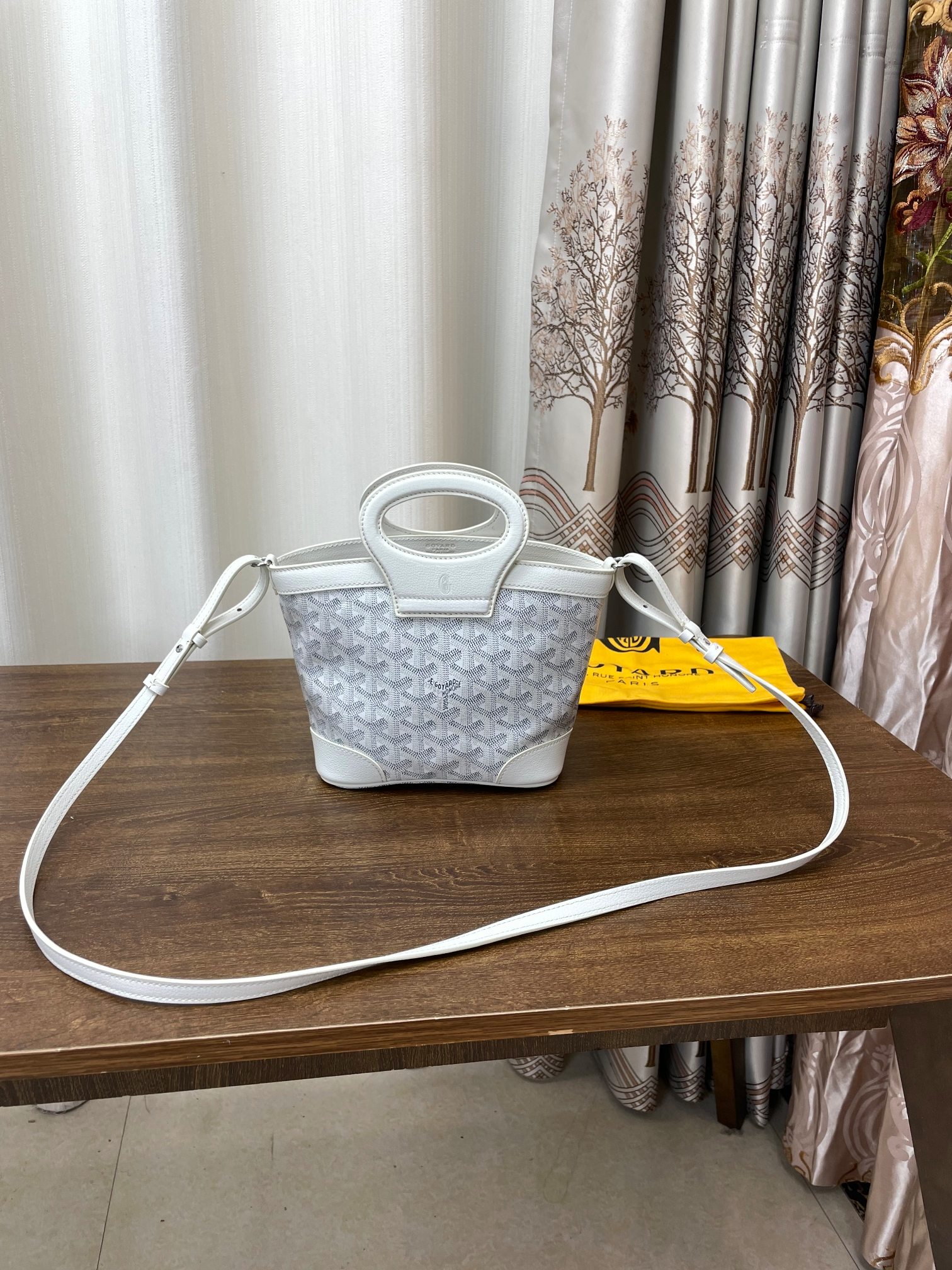 Replica Designer Bags 1:1 Goyard White Beluga Mini Bag