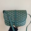 Replica Designer Bags 1:1 Goyard Belvedere II PM Green
