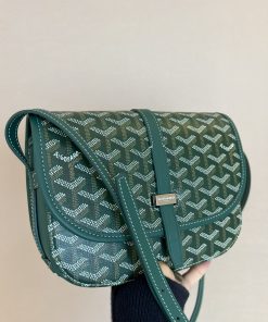 Alternative view of Goyard replica designer bag 1:1 Belvedere II PM 22*16*7cm Green